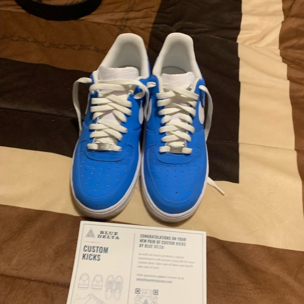 Blue Delta Custom Kicks